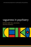 Cover: Vagueness in Psychiatry - OUP eBook