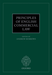 Enlarge image Cover: Principles of English Commercial Law - OUP eBook