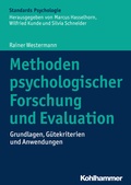 Cover: Methoden psychologischer Forschung und Evaluation - Kohlhammer
