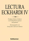 Cover: Lectura Eckhardi IV - Kohlhammer