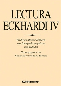Abbildung von: Lectura Eckhardi IV - Kohlhammer
