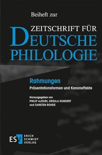 Abbildung von: Rahmungen - Erich Schmidt Verlag