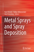 Cover: Metal Sprays and Spray Deposition - Springer