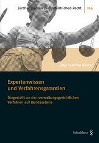 Abbildung von: Expertenwissen und Verfahrensgarantien - Schulthess Juristische Medien