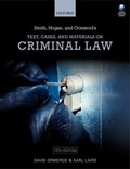 Cover: Smith, Hogan, & Ormerod's Text, Cases, & Materials on Criminal Law - Oxford University Press