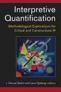Enlarge image Cover: Interpretive Quantification - The University of Michigan Press
