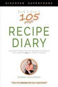 Enlarge image Cover: Mini Recipe Diary - Super Healthy Kiwi Publishing