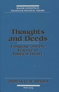 Cover: Thoughts and Deeds - Peter Lang Verlag