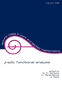 Cover: p-adic Functional Analysis - CRC Press