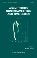 Cover: Asymptotics, Nonparametrics, and Time Series - CRC Press