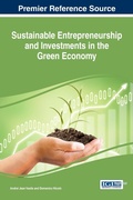 Cover: Sustainable Entrepreneurship and Investments in the Green Economy - Information Science Reference