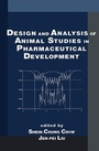 Cover: Design and Analysis of Animal Studies in Pharmaceutical Development - Marcel Dekker Inc