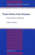 Cover: Yeats's Book of the Nineties - Peter Lang Verlag