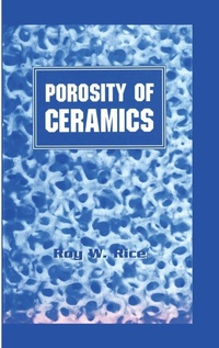 Bild vergrößern Bild: Porosity of Ceramics - CRC Press