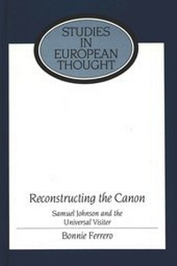 Enlarge image Cover: Reconstructing the Canon - Peter Lang Verlag