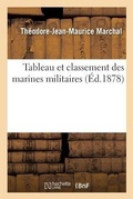 Cover: Tableau Et Classement Des Marines Militaires - Hachette Livre - Bnf
