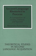 Cover: Second Language Rhetorics in Process - Peter Lang Verlag