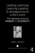 Cover: Leading Learning/Learning Leading: A retrospective on a life's work - Routledge