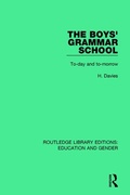Cover: The Boys' Grammar School - Routledge
