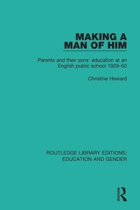 Enlarge image Cover: Making a Man of Him - Routledge