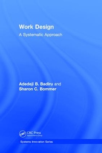 Enlarge image Cover: Work Design - CRC Press