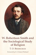Cover: W. Robertson Smith and the Sociological Study of Religion - Wipf & Stock Publishers