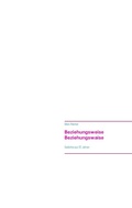 Cover: Beziehungsweise Beziehungswaise - Books on Demand
