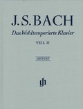 Cover: Johann Sebastian Bach - Das Wohltemperierte Klavier Teil II BWV 870-893 - Henle, G&uuml;nter