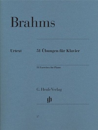 Abbildung von: Johannes Brahms - 51 Übungen für Klavier - Henle, Günter