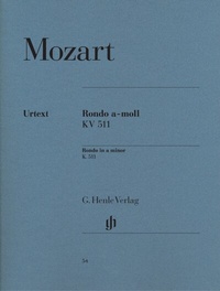 Abbildung von: Wolfgang Amadeus Mozart - Rondo a-moll KV 511 - Henle, Günter