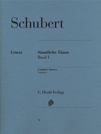 Abbildung von: Franz Schubert - Sämtliche Tänze, Band I - Henle, Günter