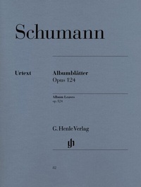 Abbildung von: Robert Schumann - Albumblätter op. 124 - Henle, Günter