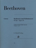 Cover: Ludwig van Beethoven - Kadenzen zum Violinkonzert D-dur op. 61 - Henle, G&uuml;nter