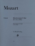 Cover: Wolfgang Amadeus Mozart - Klaviersonate F-dur KV 332 (300k) - Henle, G&uuml;nter