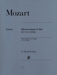 Abbildung von: Wolfgang Amadeus Mozart - Klaviersonate F-dur KV 332 (300k) - Henle, Günter