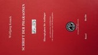 Abbildung von: Schrift der Pharaonen - Verlag Christoph Brunner