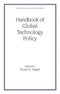 Enlarge image Cover: Handbook of Global Technology Policy - Routledge