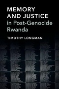 Cover: Memory and Justice in Post-Genocide Rwanda - Cambridge University Press