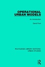 Cover: Operational Urban Models - Routledge