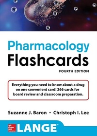 Abbildung von: Lange Pharmacology Flashcards, Fourth Edition - McGraw Hill LLC