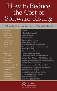 Enlarge image Cover: How to Reduce the Cost of Software Testing - Auerbach