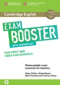Cover: Cambridge English Exam Booster for First and First for Schools with Answer Key with Audio - Cambridge University Press