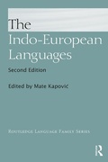 Cover: The Indo-European Languages - Routledge