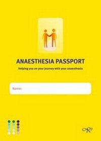 Enlarge image Cover: Anaesthesia Passport - Resonance Publishing Ltd