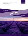 Cover: Complete EU Law - Oxford University Press