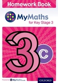 Cover: MyMaths for Key Stage 3: Homework Book 3C (pack of 15) - Oxford University Press