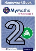 Cover: MyMaths for Key Stage 3: Homework Book 2A (Pack of 15) - Oxford University Press