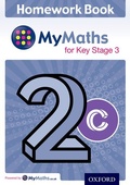 Cover: MyMaths for Key Stage 3: Homework Book 2C (Pack of 15) - Oxford University Press