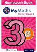 Cover: MyMaths for Key Stage 3: Homework Book 3B (Pack of 15) - Oxford University Press