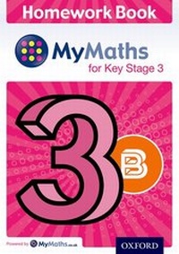 Enlarge image Cover: MyMaths for Key Stage 3: Homework Book 3B (Pack of 15) - Oxford University Press